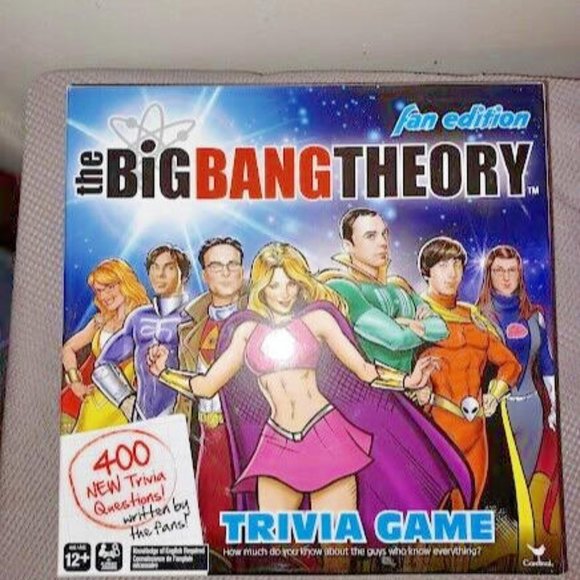 The Big Bang Theory TriviaBoard Game FAN EDITION! Used. COMPLETE!